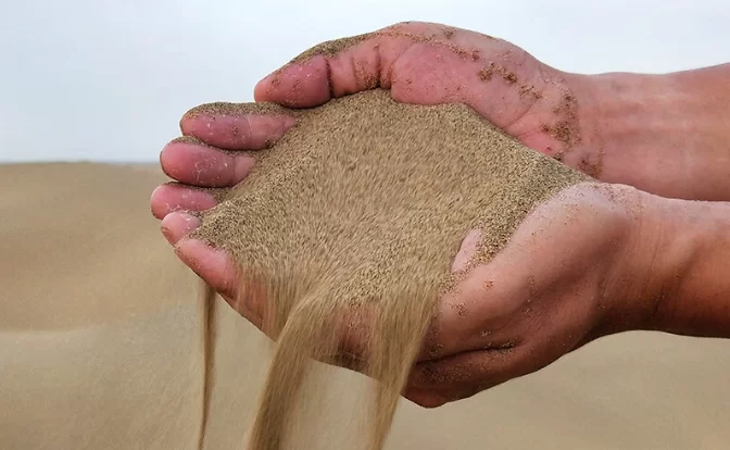 Desert sand cannot be paired with HPMC
